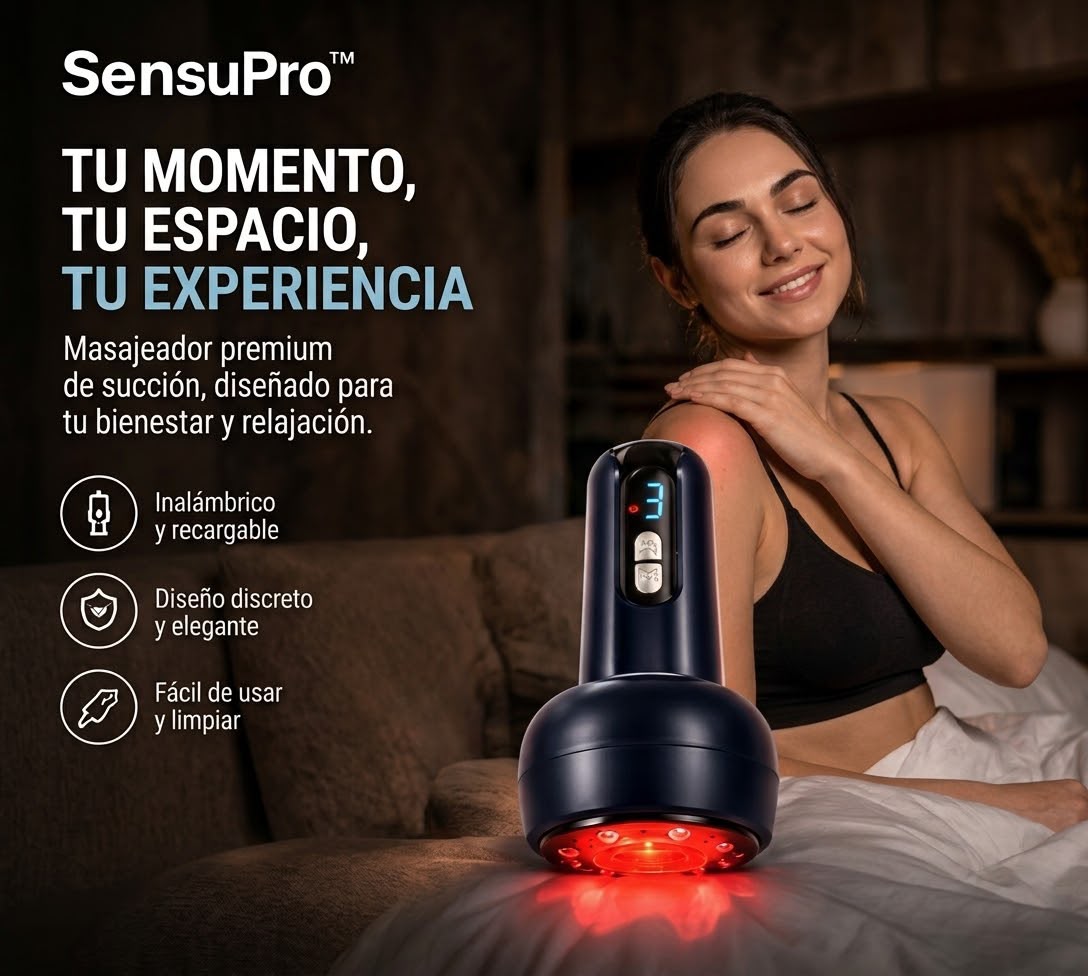 SensuPro - Masajeador Premium de succión